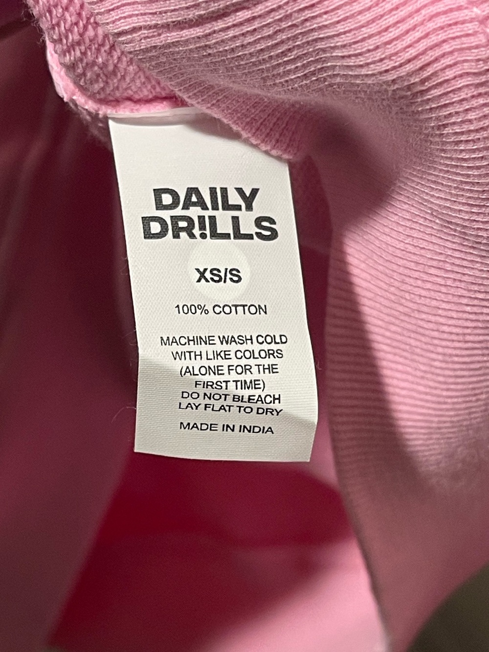 Daily Drills Oversized Pink Vintage Jeep Graphic Sweatshirt Size XS/S - Picture 10 of 10